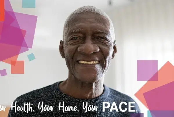 Smiling senior man